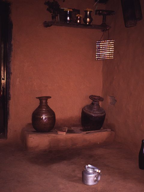 Nepal: Inside Krishna Khadka's house near Pokhara
